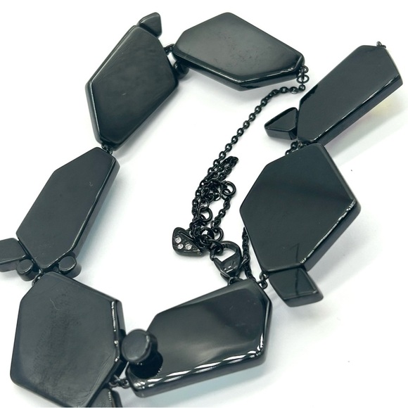 Swarovski Crystal Rocket Collection Geometric Necklace NIB - Picture 6 of 9